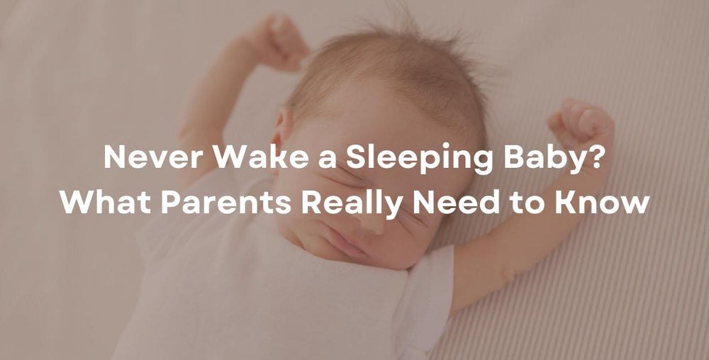 Never Wake a Sleeping Baby? What Parents Really Need to Know
