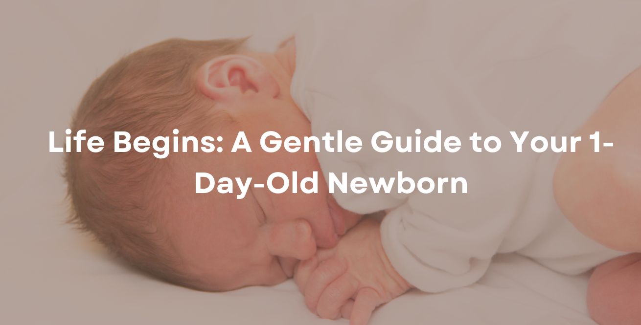 Life Begins: A Gentle Guide to Your 1-Day-Old Newborn