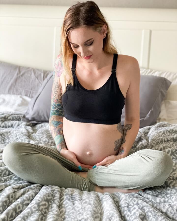 breast pump bra