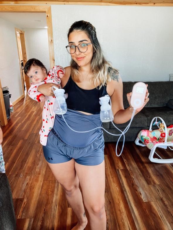 hands free breast pump