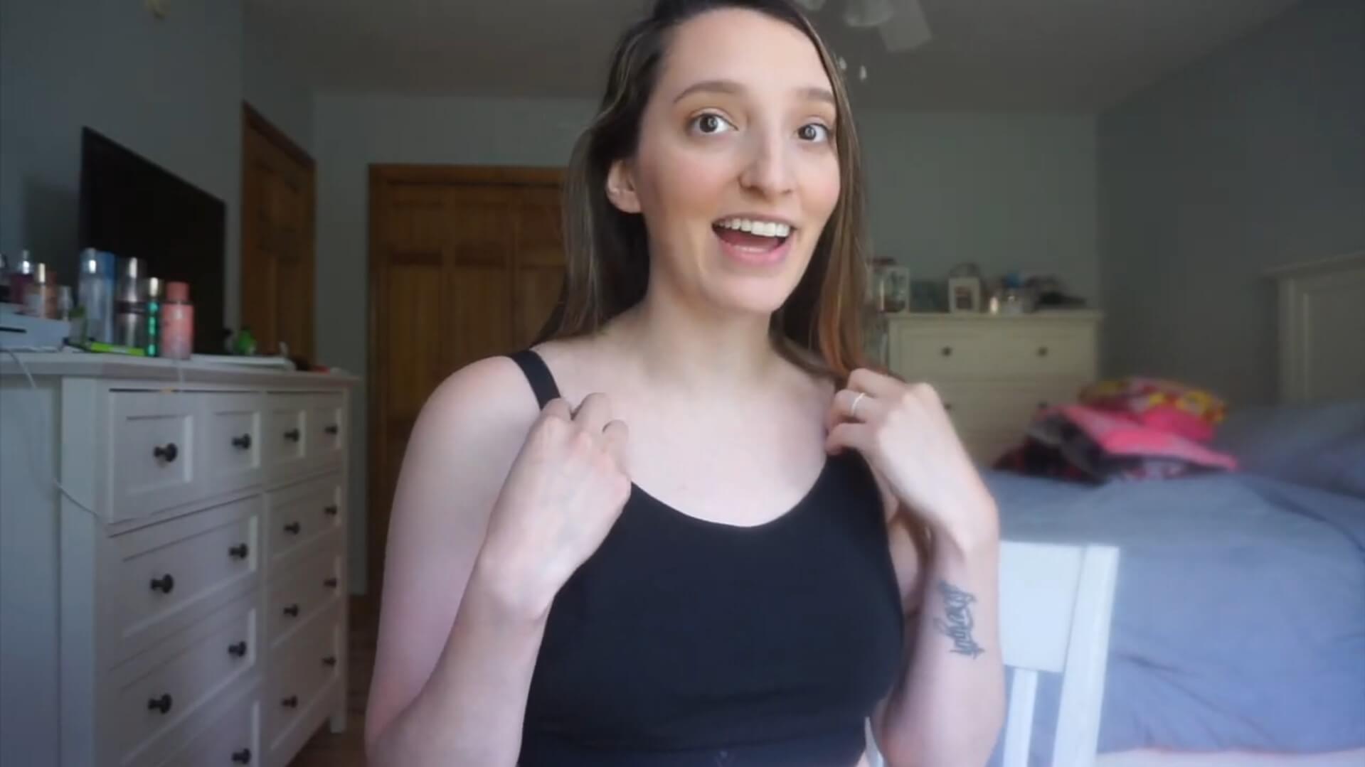 hands free pumping bra