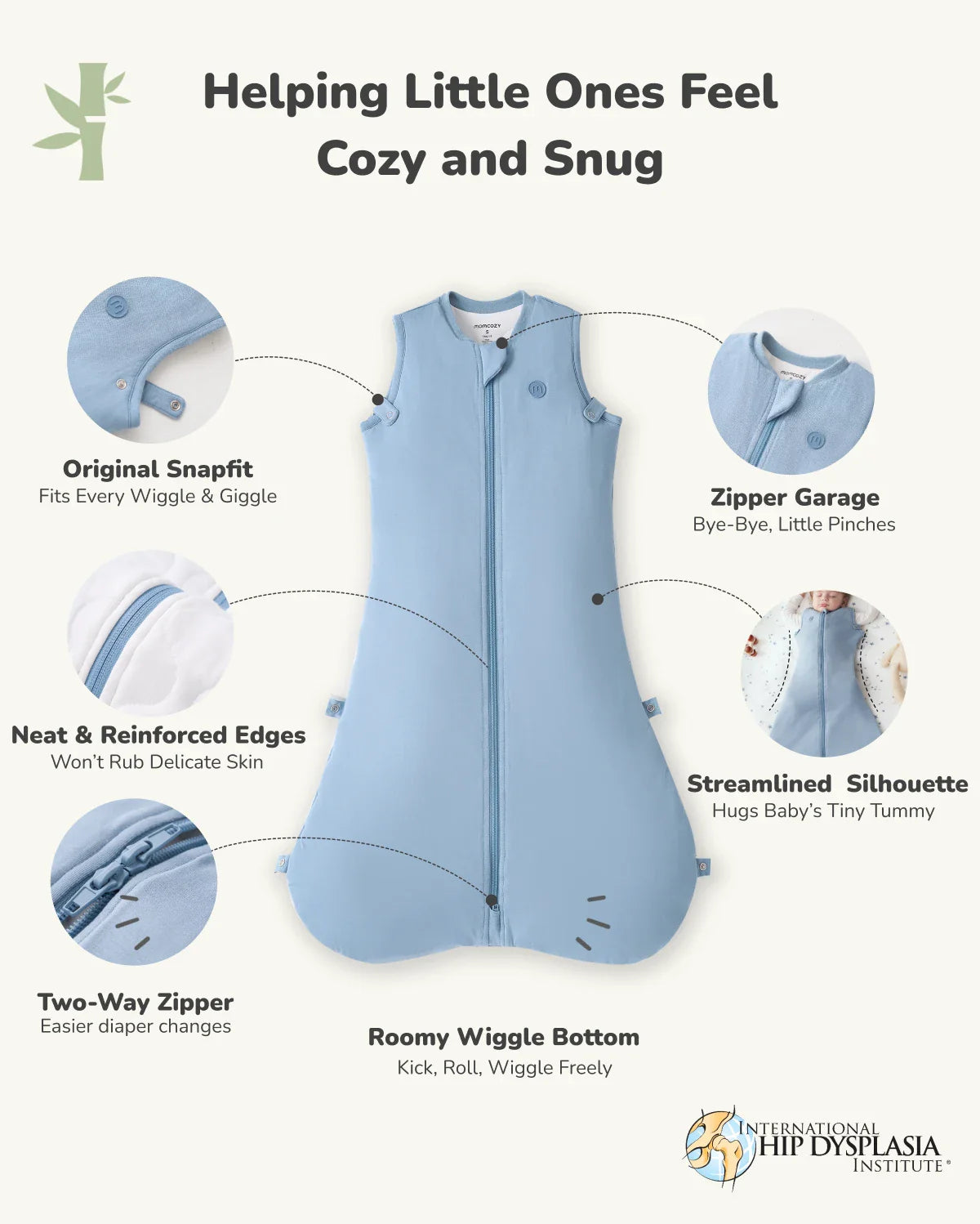 Momcozy Baby Sleep Sack 1.5 TOG