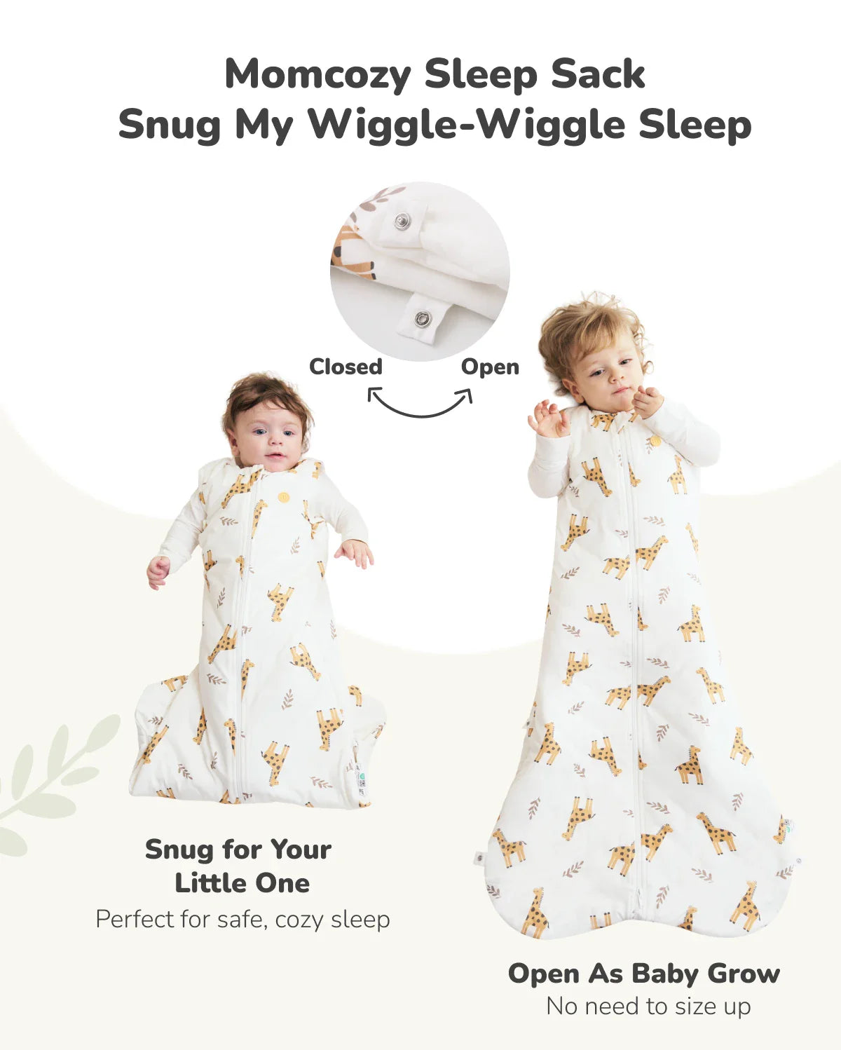 Momcozy Baby Sleep Sack 1.5 TOG