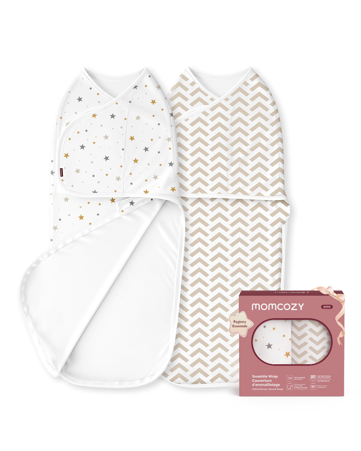 Momcozy Emmaillotage facile pour bébé 0-3 mois