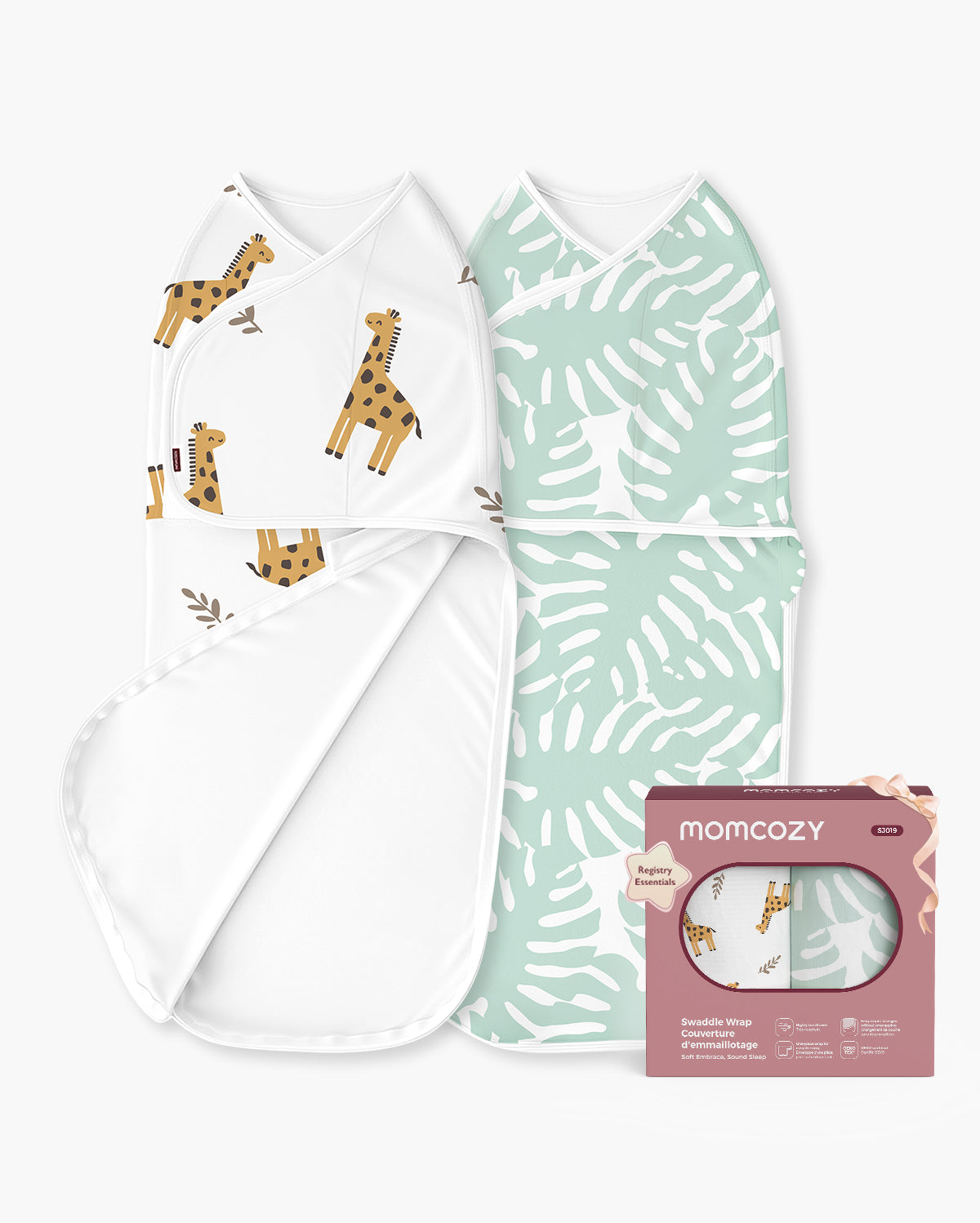 Momcozy Emmaillotage facile pour bébé 0-3 mois