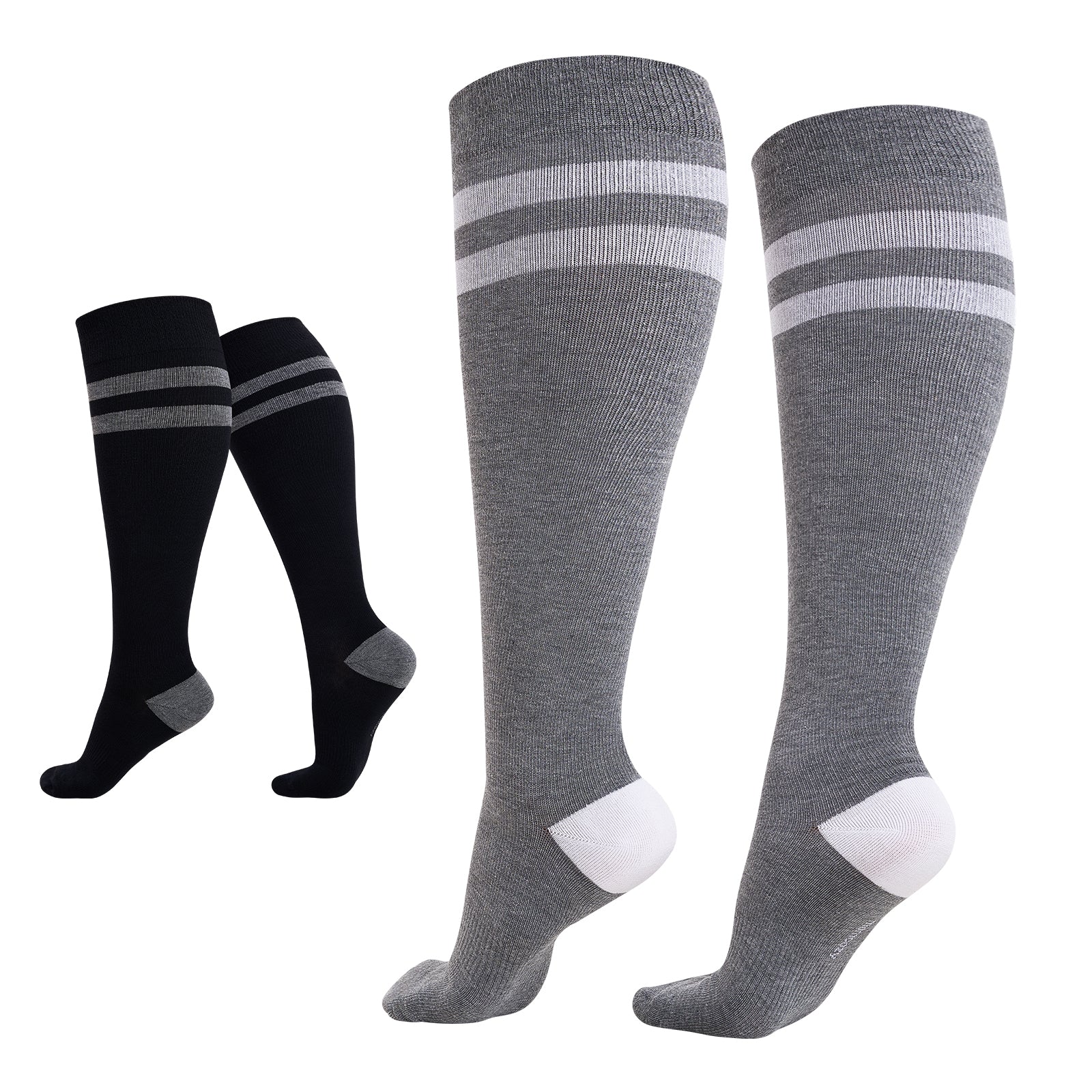 Chaussettes de compression Momcozy pour femmes – Mollet large