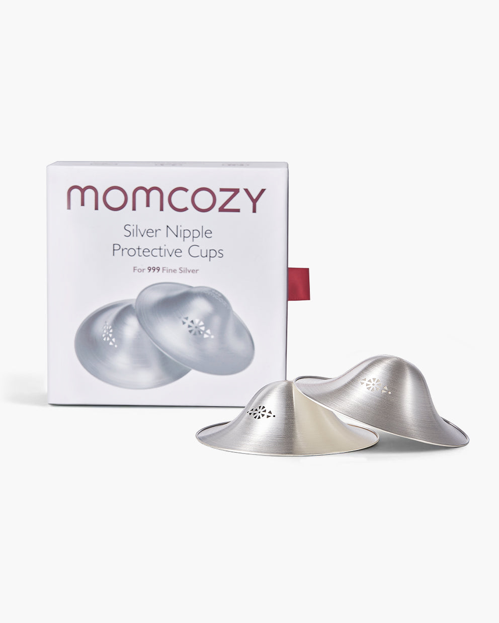 Tasses d'allaitement Momcozy Original en argent 999