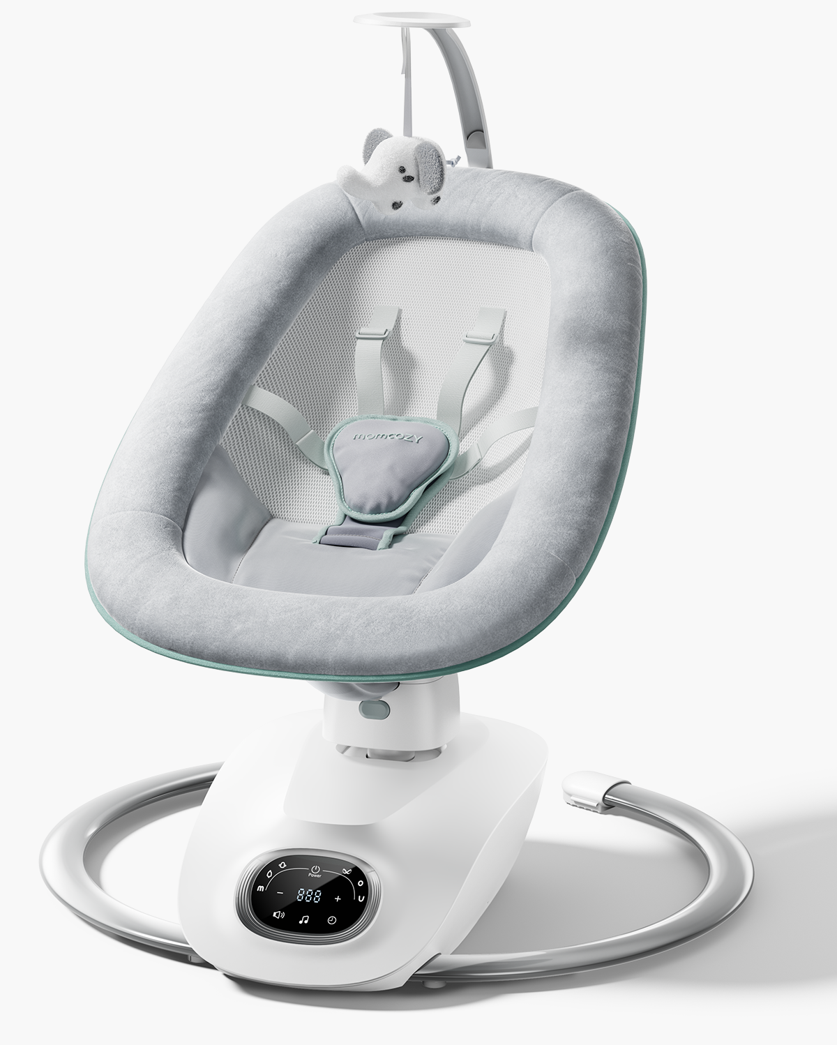 Balancelle Bébé Électrique 3D Momcozy CocoSway – Confort et Apaisement