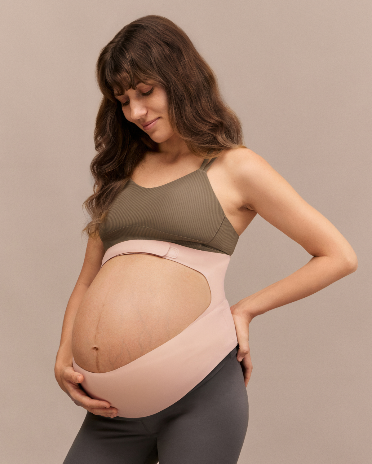 Ceinture de grossesse ergonomique pour soutien du ventre et du dos Momcozy