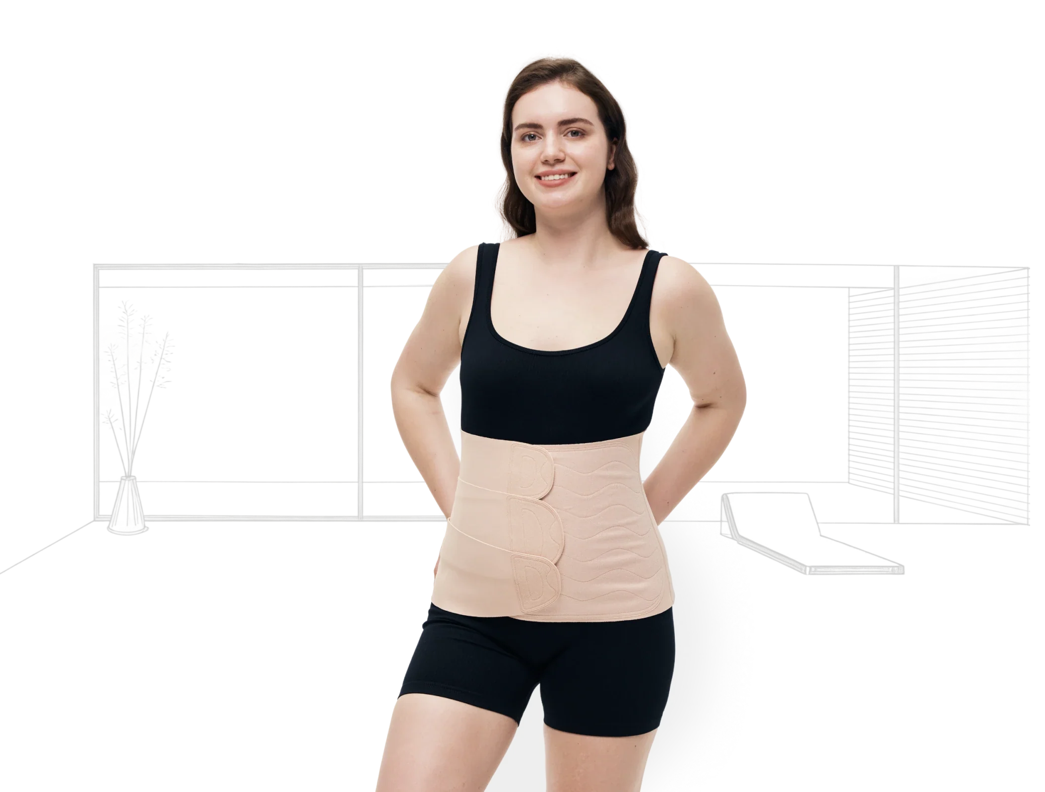 Momcozy Ergowrap™ Postpartum Belly Wrap - Postpartum Belly Band