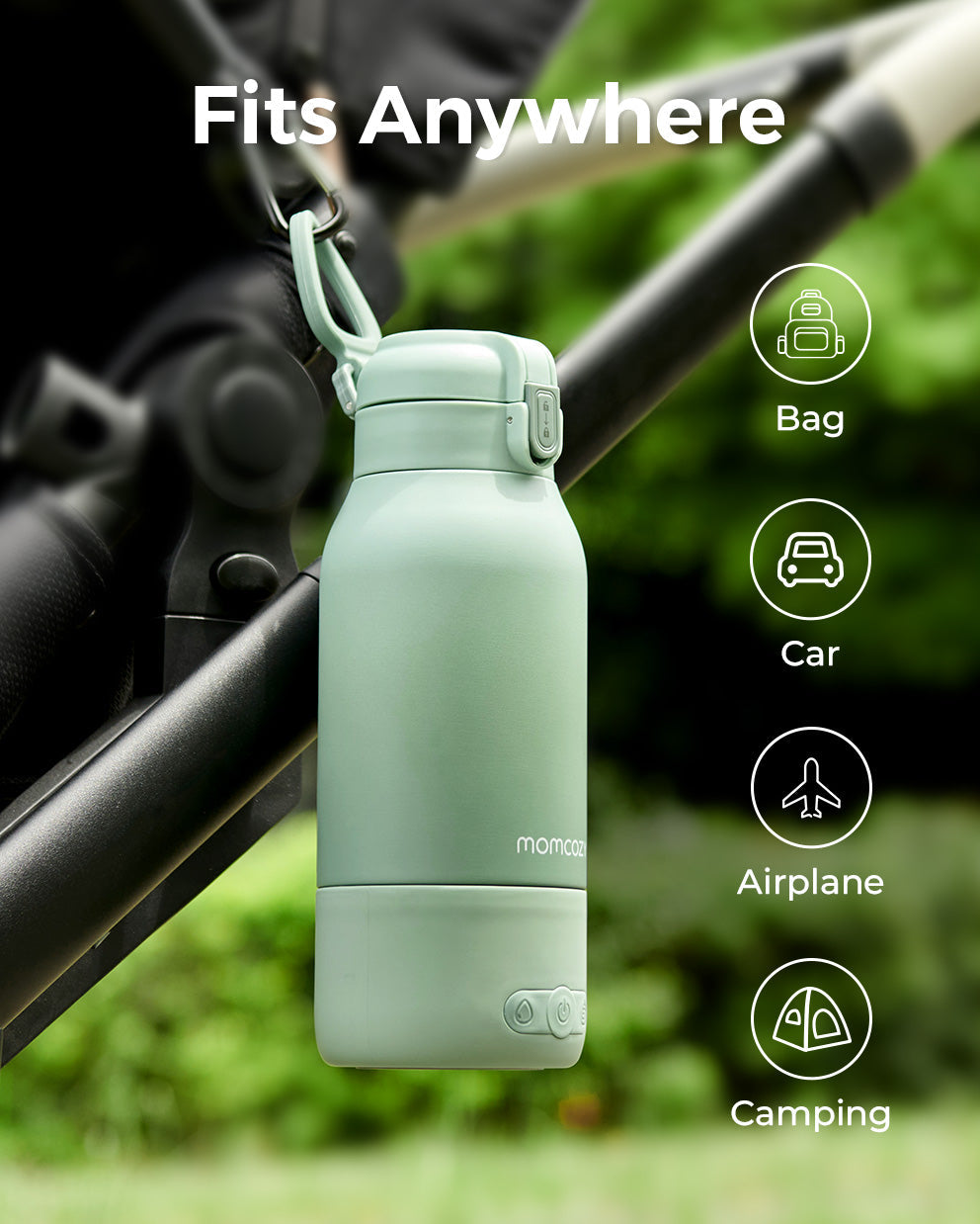 Lot M9 Warmer : Tire-lait Mobile Flow™ et chauffe-lait portable