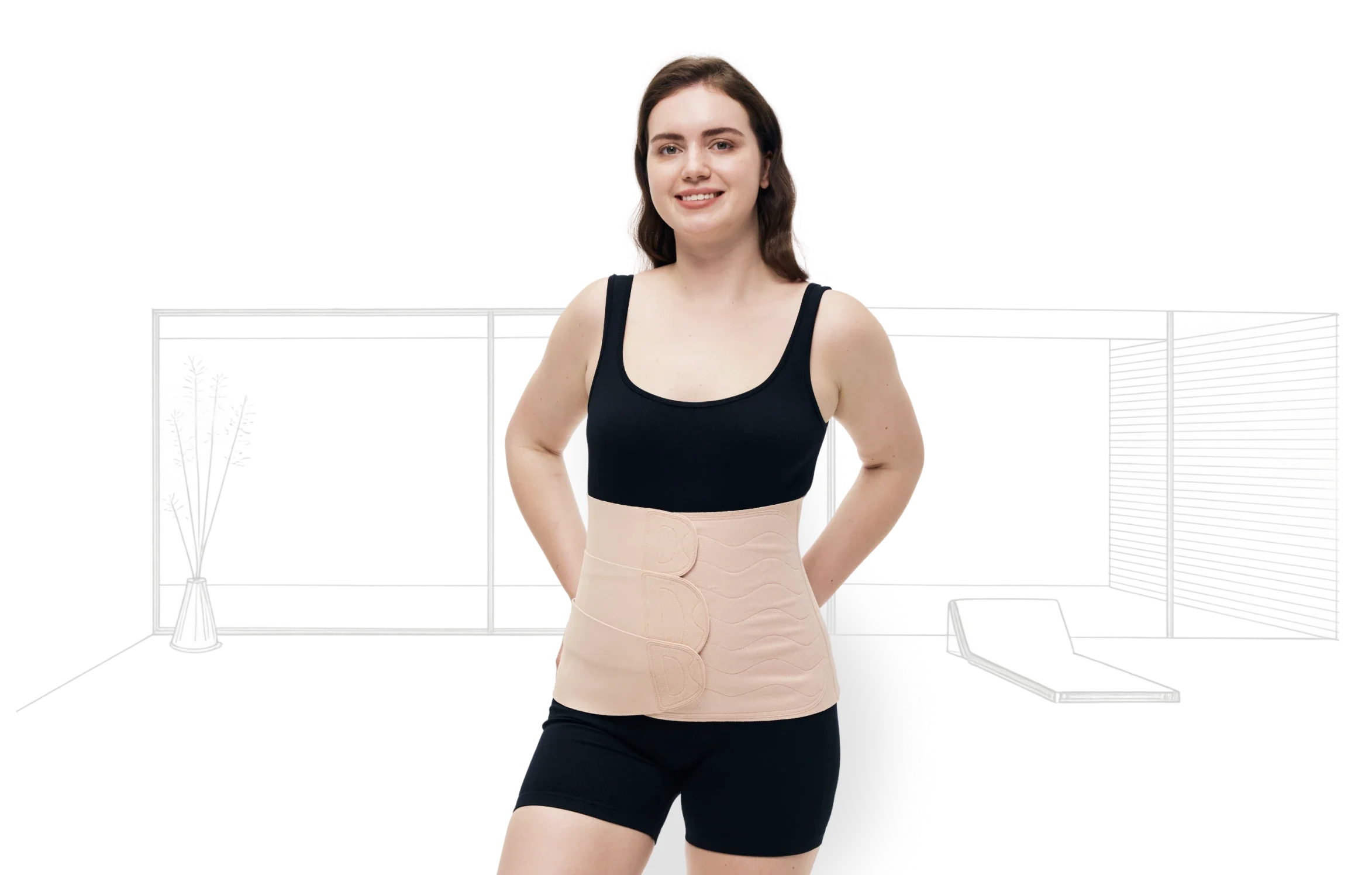 Momcozy Ergowrap™ Postpartum Belly Wrap - Postpartum Belly Band