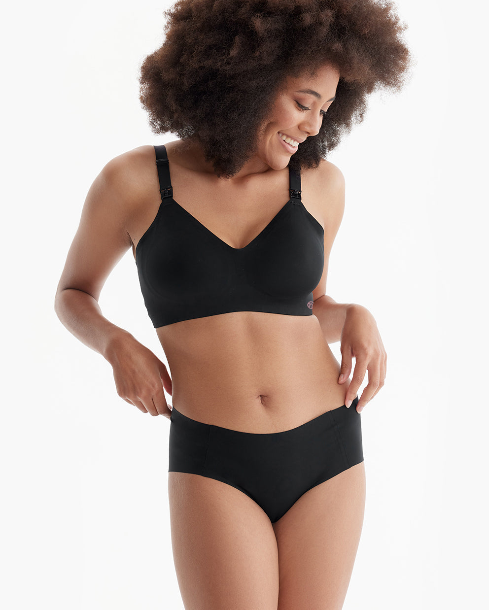 Pack Confort Grossesse : Ceinture de maintien Ergonest et soutien-gorge d’allaitement ultra doux sans coutures YN21