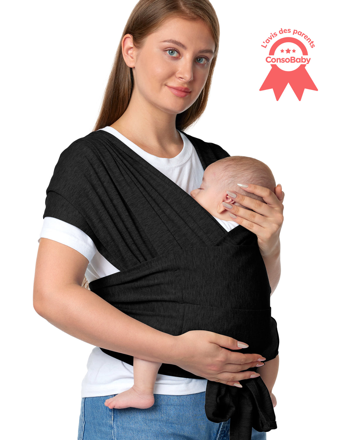 Facile à porter les mains libres - Porte-bébé en écharpe