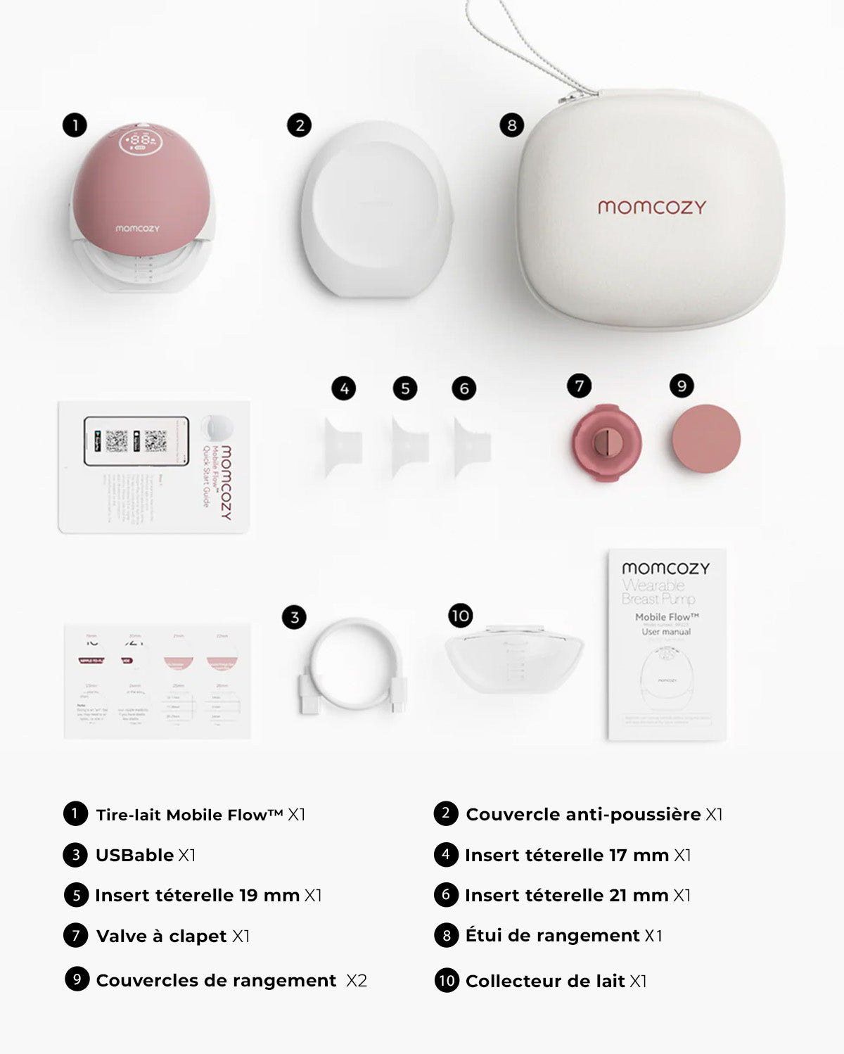 Momcozy Mobile Flow™ Hands-Free Breast Pump | M9