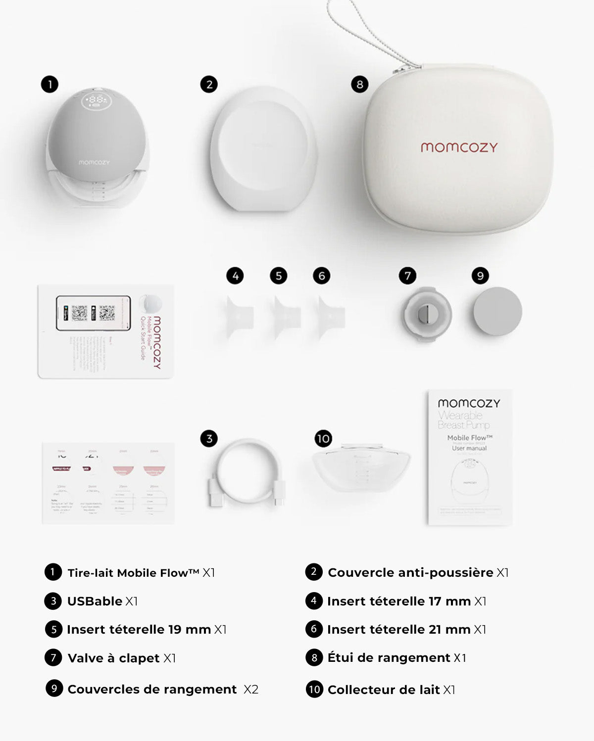 Momcozy Mobile Flow™ Hands-Free Breast Pump | M9