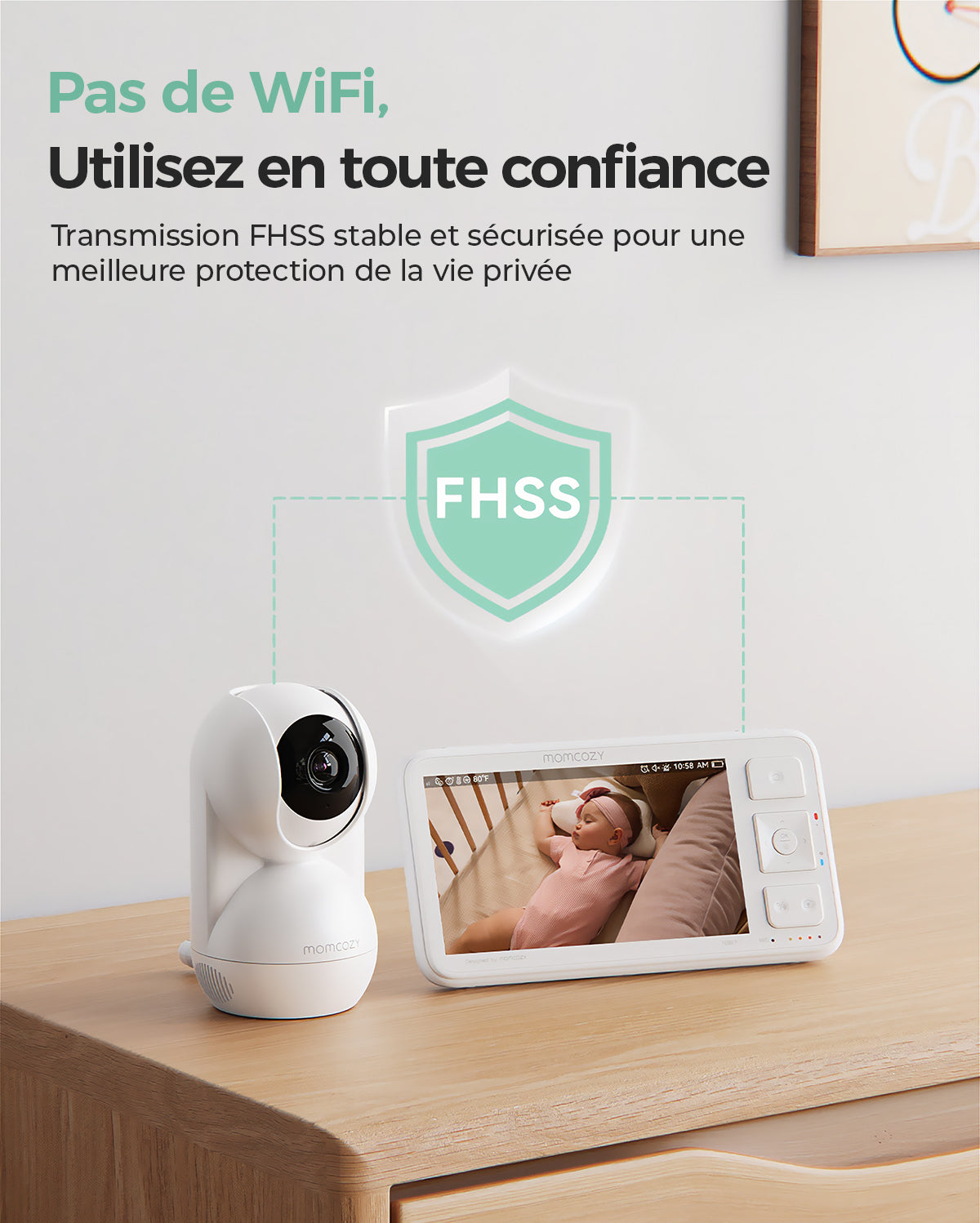 Moniteur vidéo Momcozy 5.5'' Full HD - BM03
