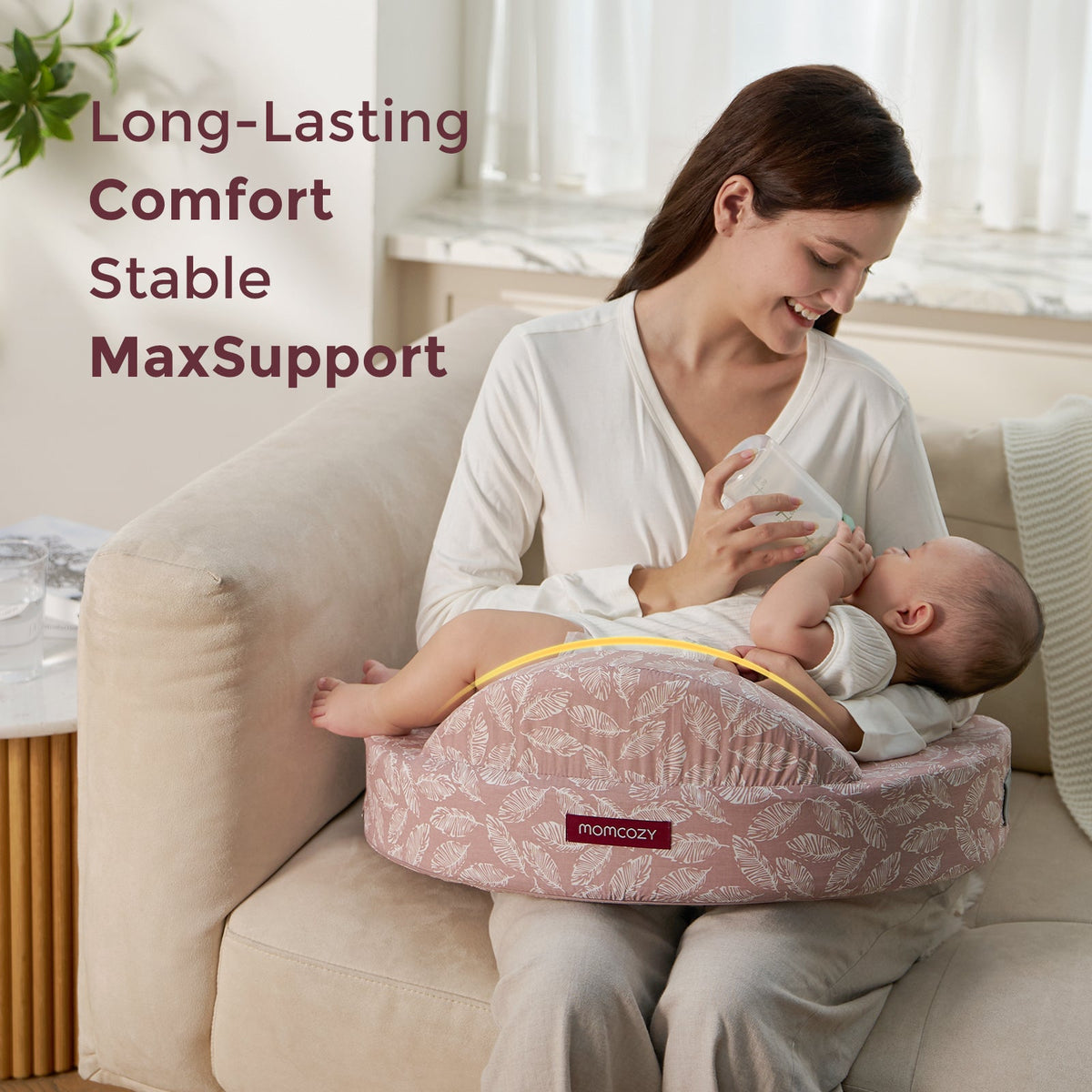 Momcozy MaxSupport Nursing Pillow