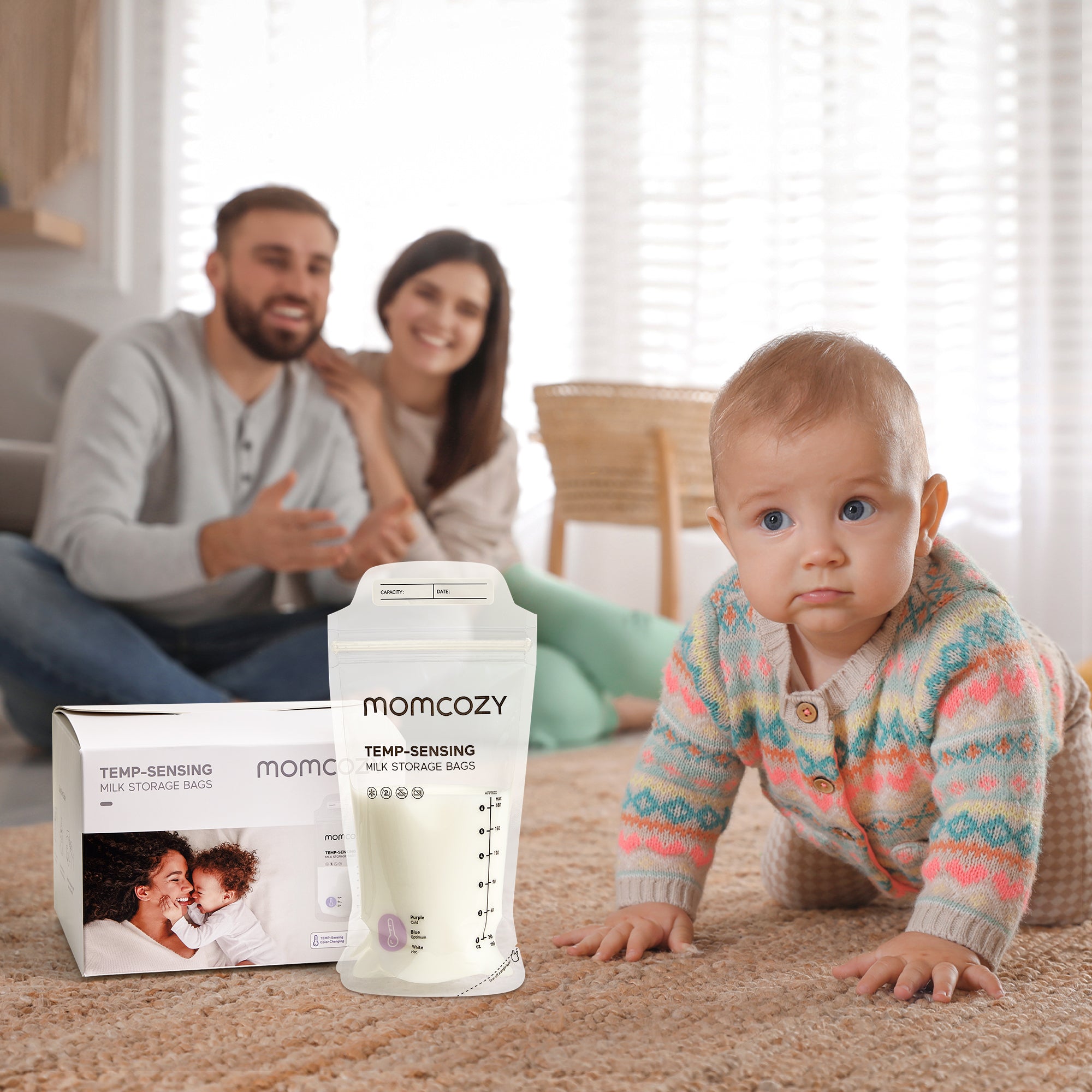 Pumping Essentials Bundle: Mobile Flow™ Breast Pump M9 + 120 Breastmilk Storage Bags