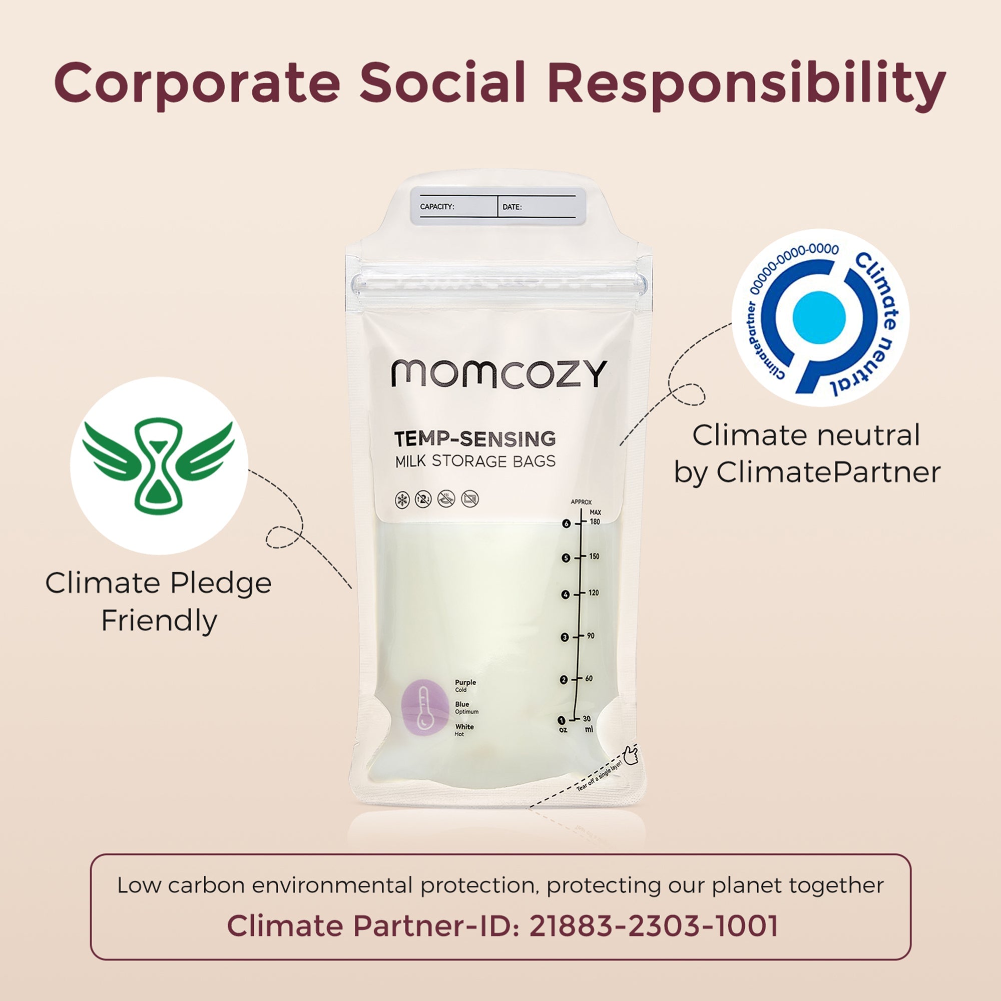Pumping Essentials Bundle: Mobile Flow™ Breast Pump M9 + 120 Breastmilk Storage Bags