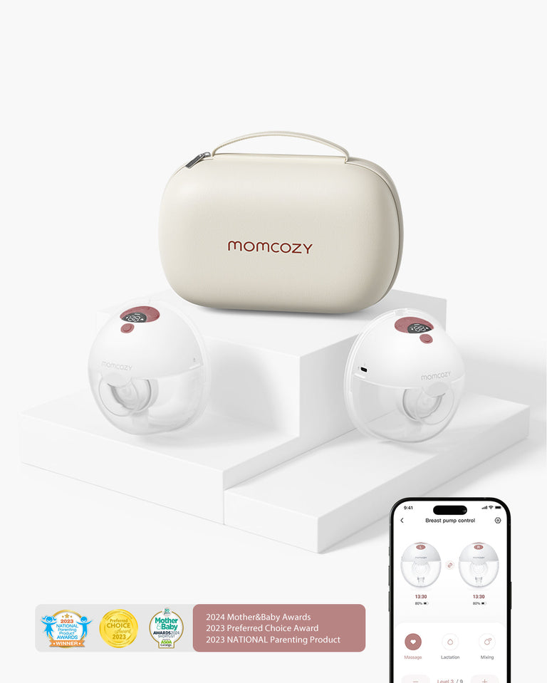 Translation missing: fr.Tire-lait portable et connecté Momcozy M5 Smart - Amélioré avec contrôle via application