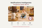 Babyphone intelligent sans Wi-Fi 5,5 pouces Full HD (BM03 noir)
