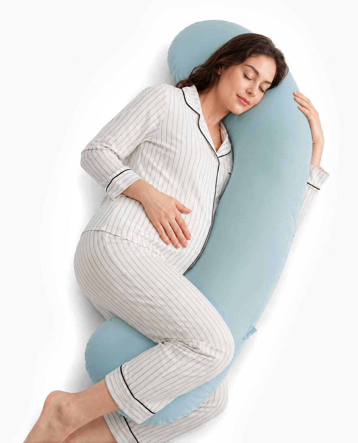 Coussin de maternité en forme de J