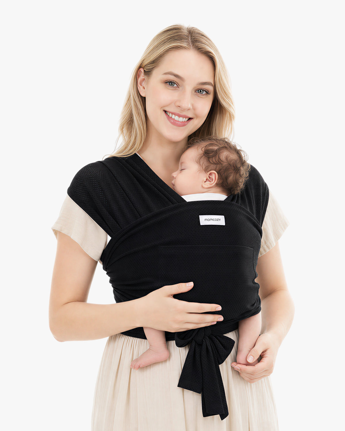Porte-bébé Momcozy SnapLite Cooling Mesh Wrap