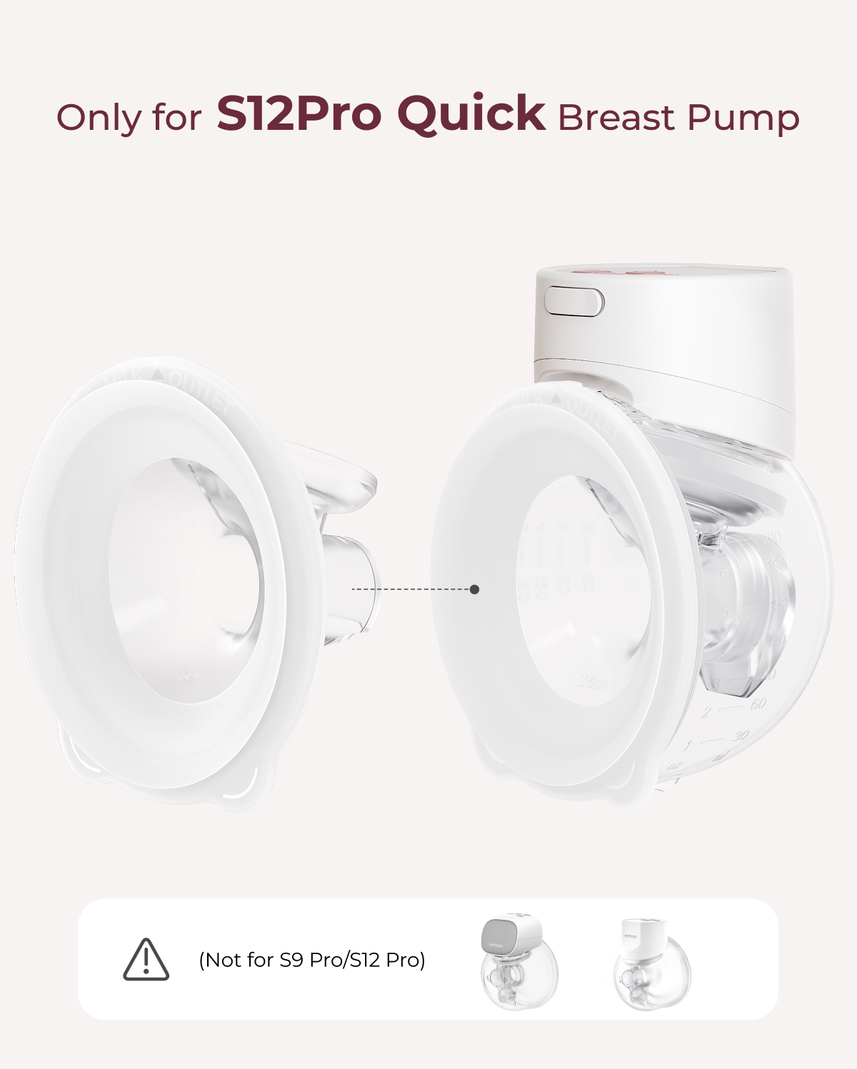 Pièces de rechange rapides pour tire-lait S12 Pro
