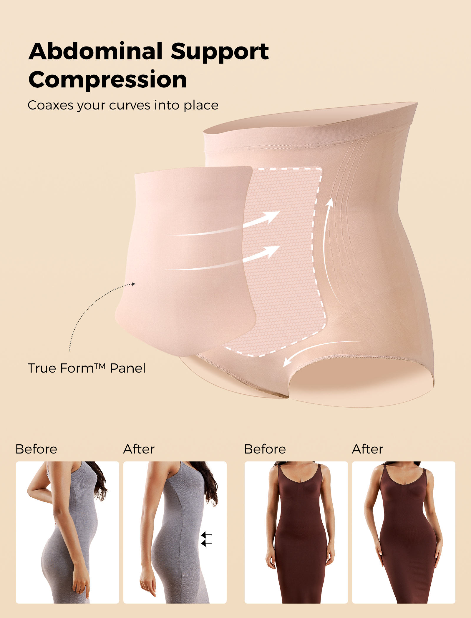 Culotte Gainante Sans Couture Momcozy – Postpartum & Usage Quotidien