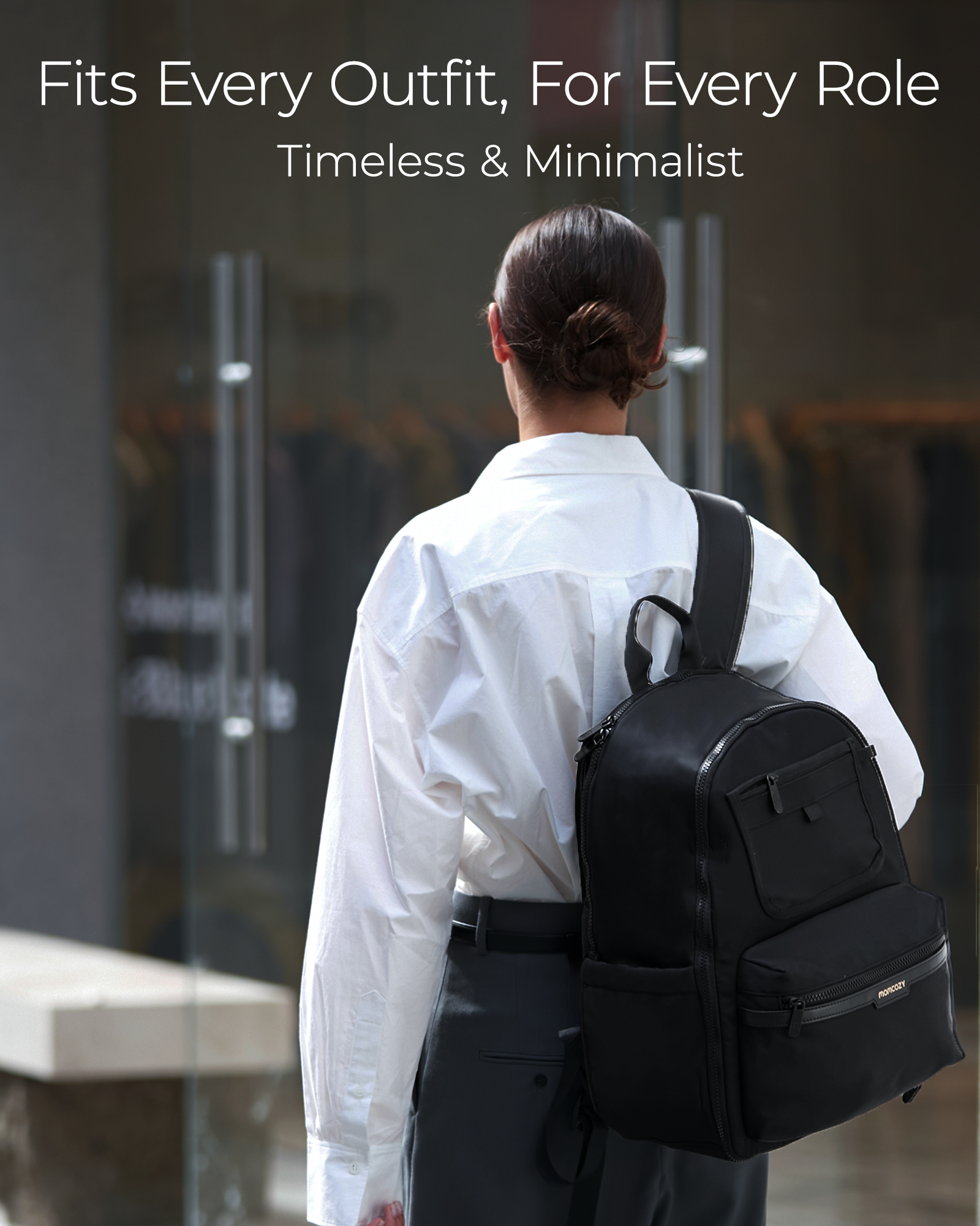 Sac à dos à langer urbain Momcozy