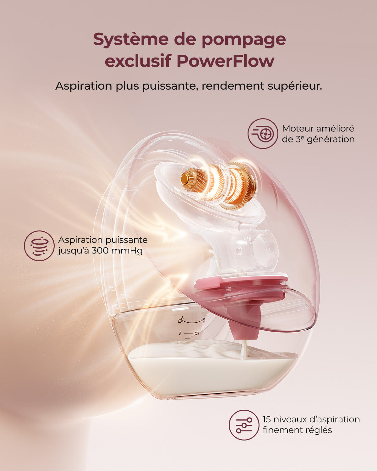 Momcozy Mobile Flow™ Hands-Free Breast Pump | M9