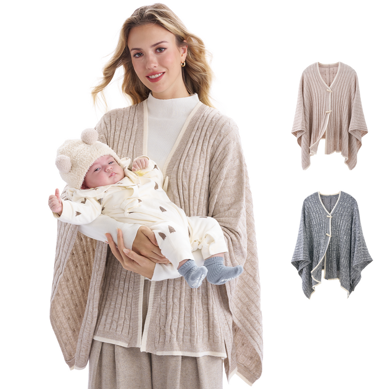 Translation missing: fr.Couverture d’allaitement Momcozy en mélange de laine