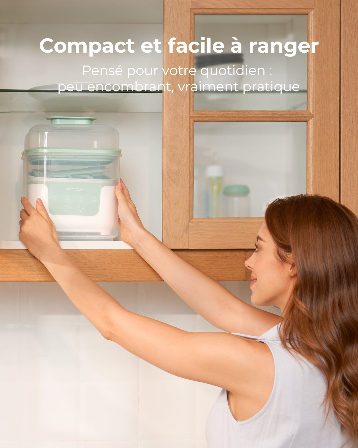 Momcozy 4 in 1 Compact Bottle Sterilizer and Dryer
