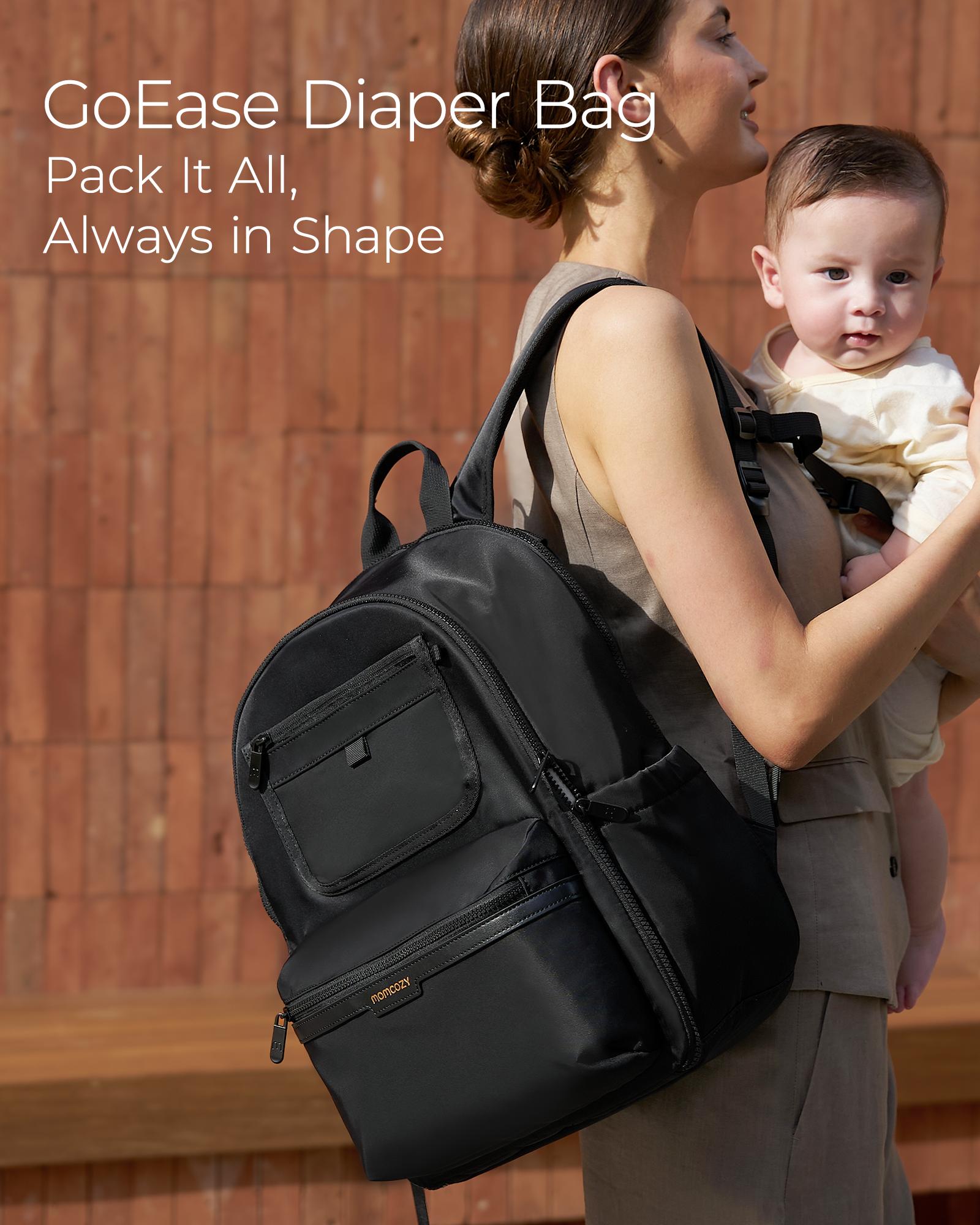 Sac à dos à langer urbain Momcozy