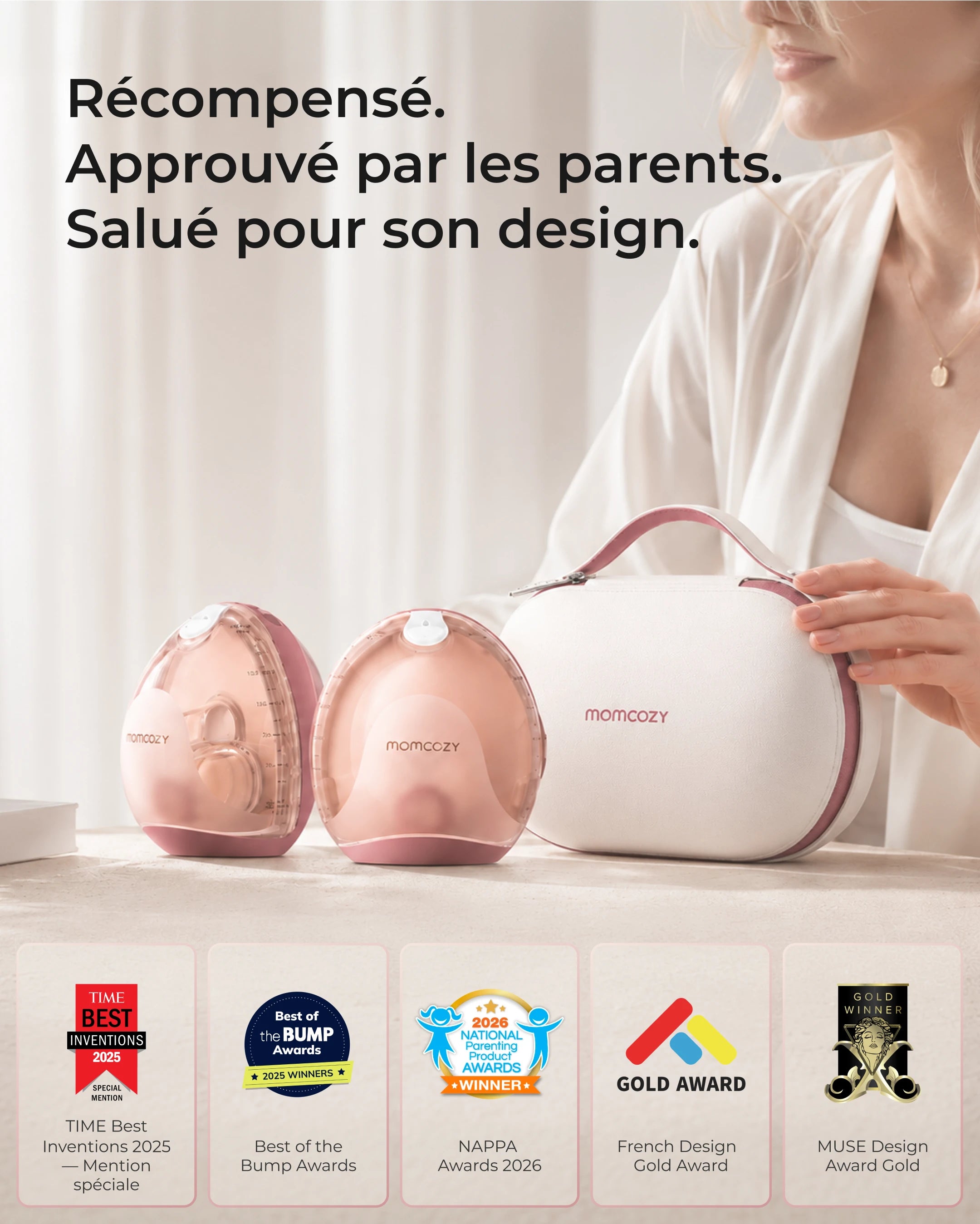 Tire-lait ultra-fin Momcozy Air 1