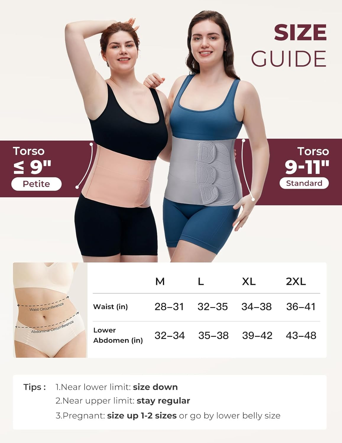 Ceinture post-partum Momcozy – Confort et maintien optimal du ventre