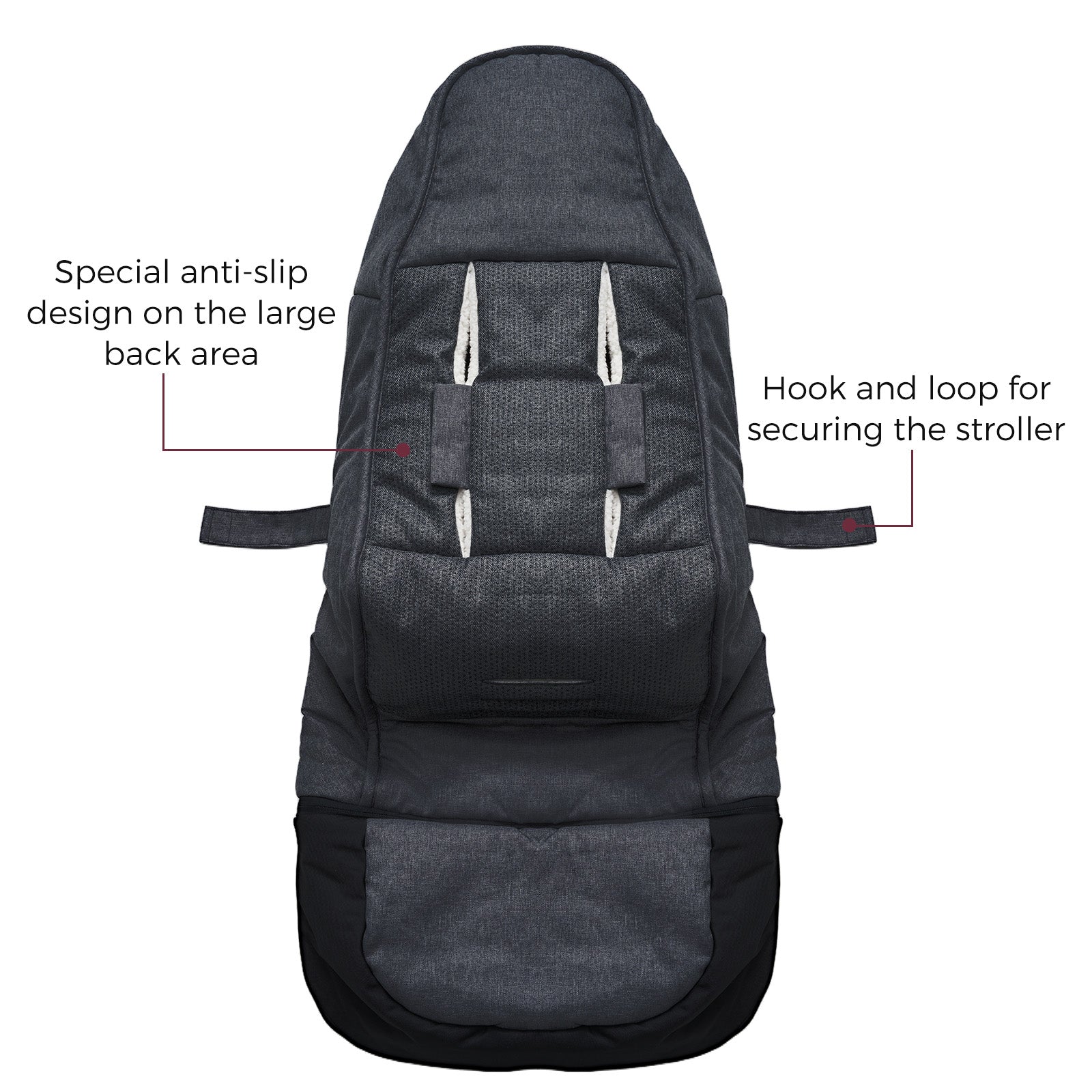 Chancelière universelle pour poussette Momcozy