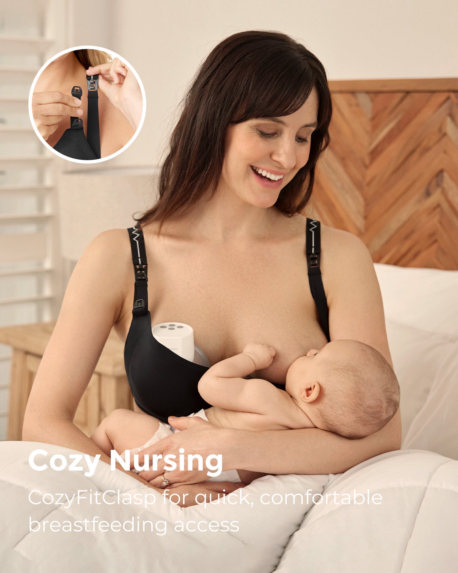 Multi-fonction : Soutien-gorge tire-lait portable