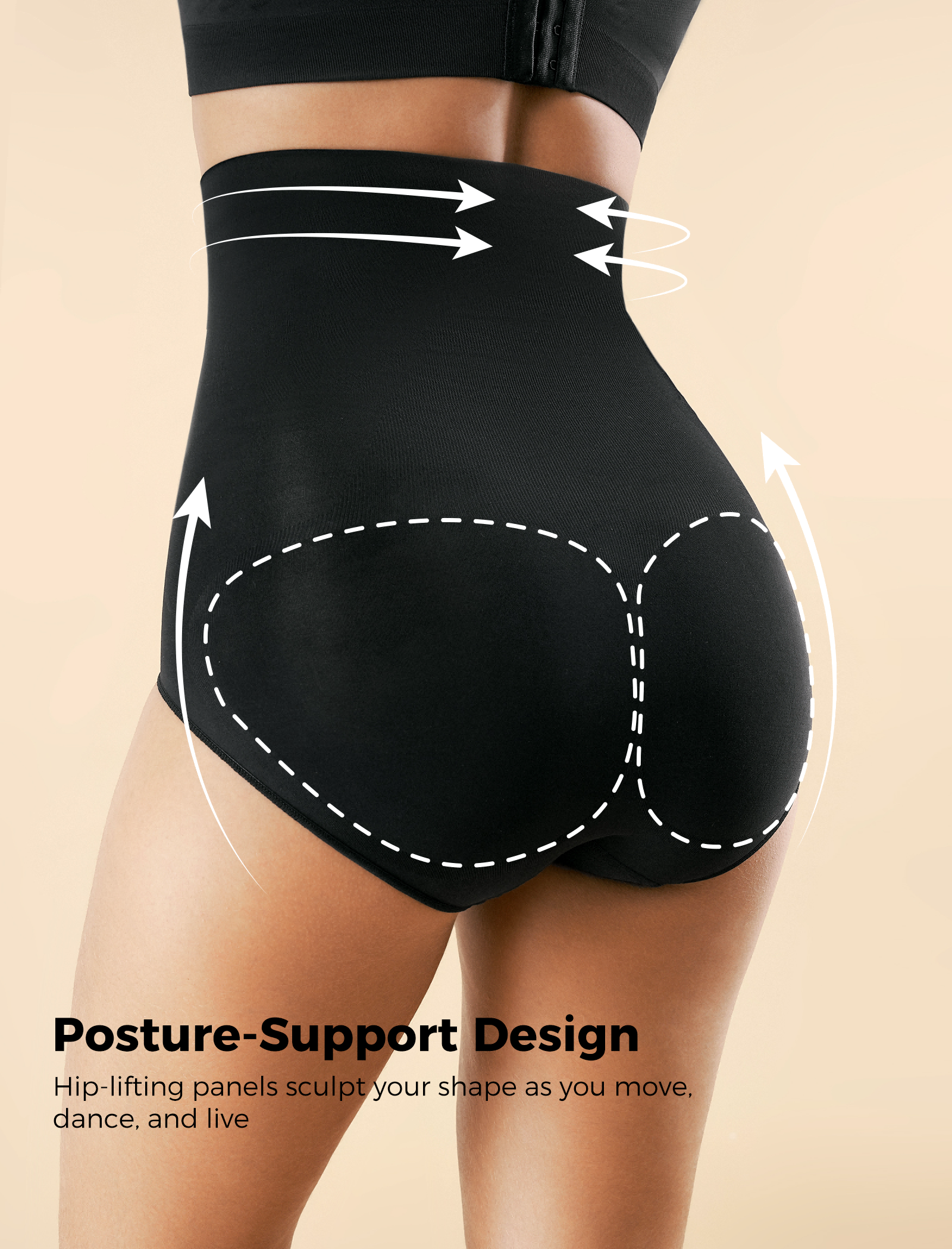 Culotte Gainante Sans Couture Momcozy – Postpartum & Usage Quotidien