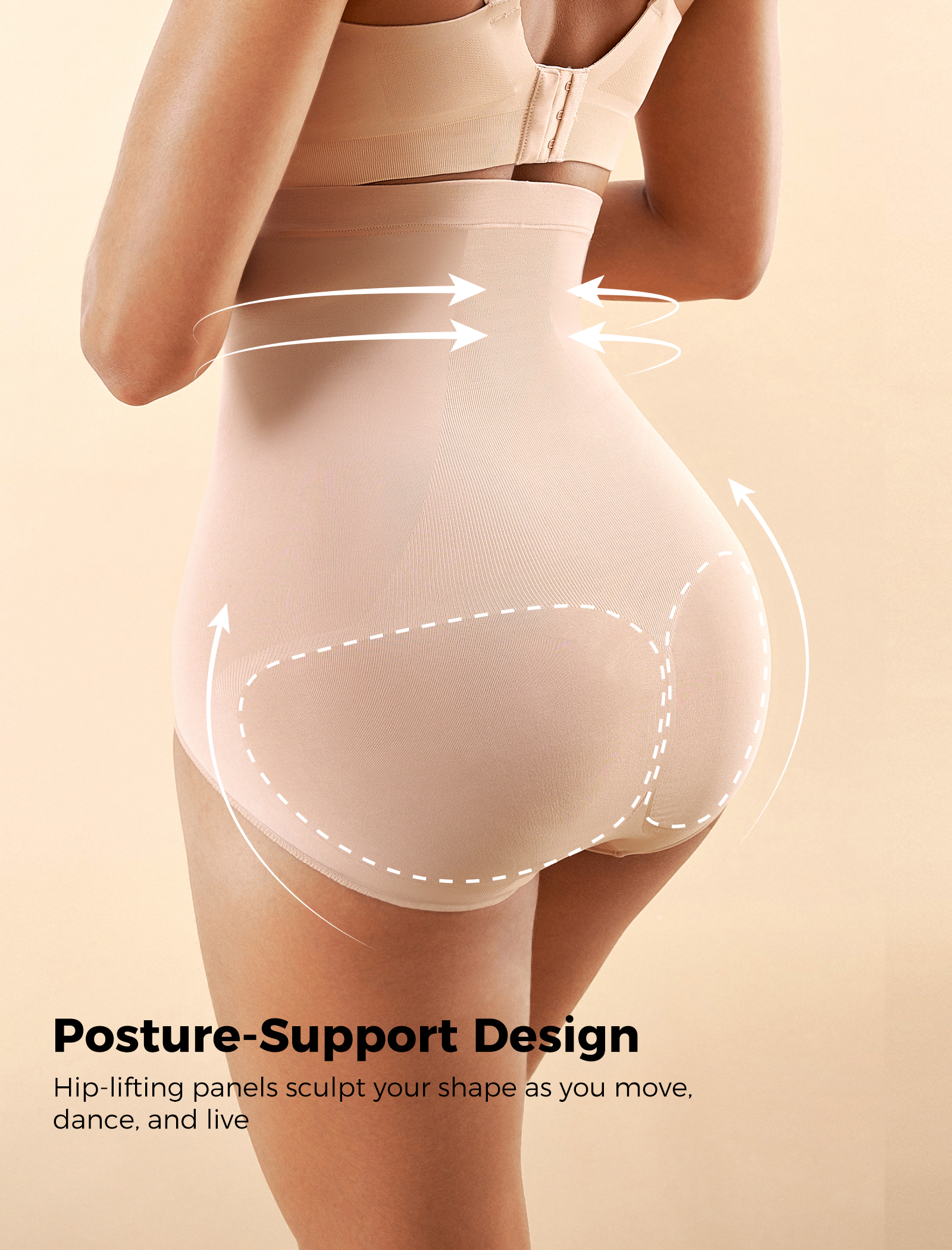 Culotte Gainante Sans Couture Momcozy – Postpartum & Usage Quotidien