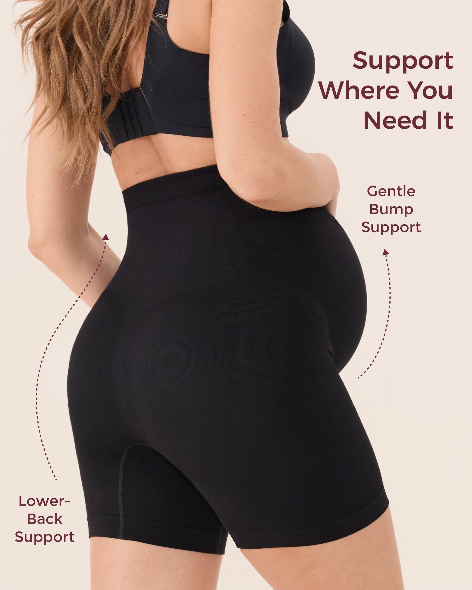 Momcozy Short gainant de grossesse