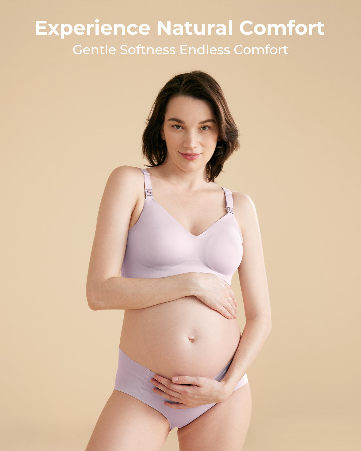 Soutien-gorge d’allaitement ultra doux sans coutures – YN21