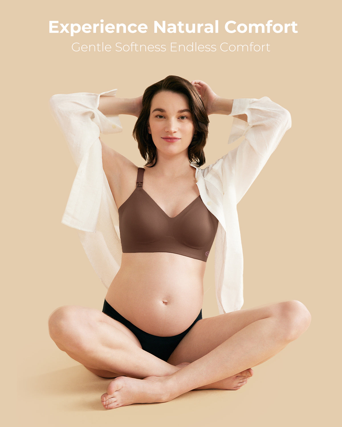 Soutien-gorge d’allaitement ultra doux sans coutures – YN21
