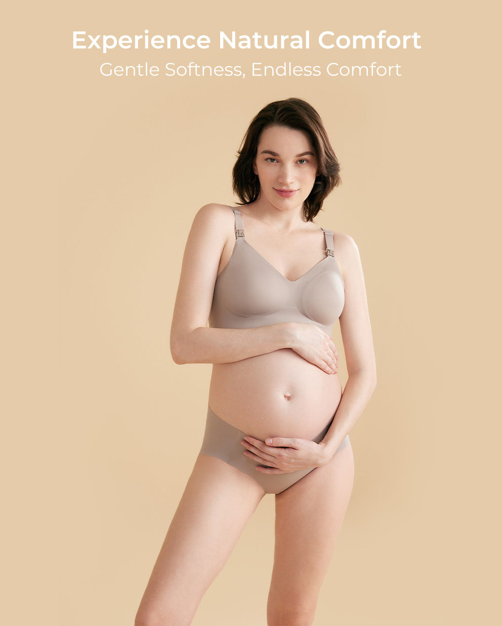 SMOOTH - Soutien-gorge d'allaitement de maternité ultra doux et omni (2 packs)