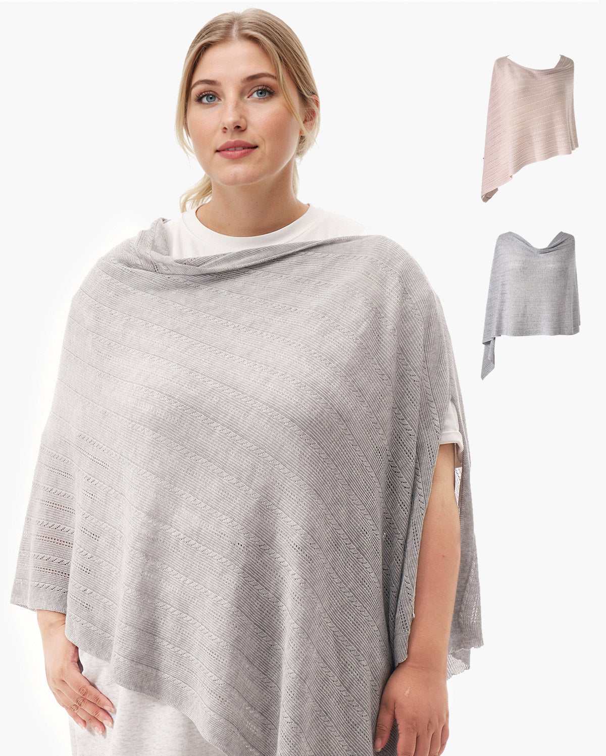 Couverture d’allaitement ultra-légère en tissu Tencel™ Lyocell