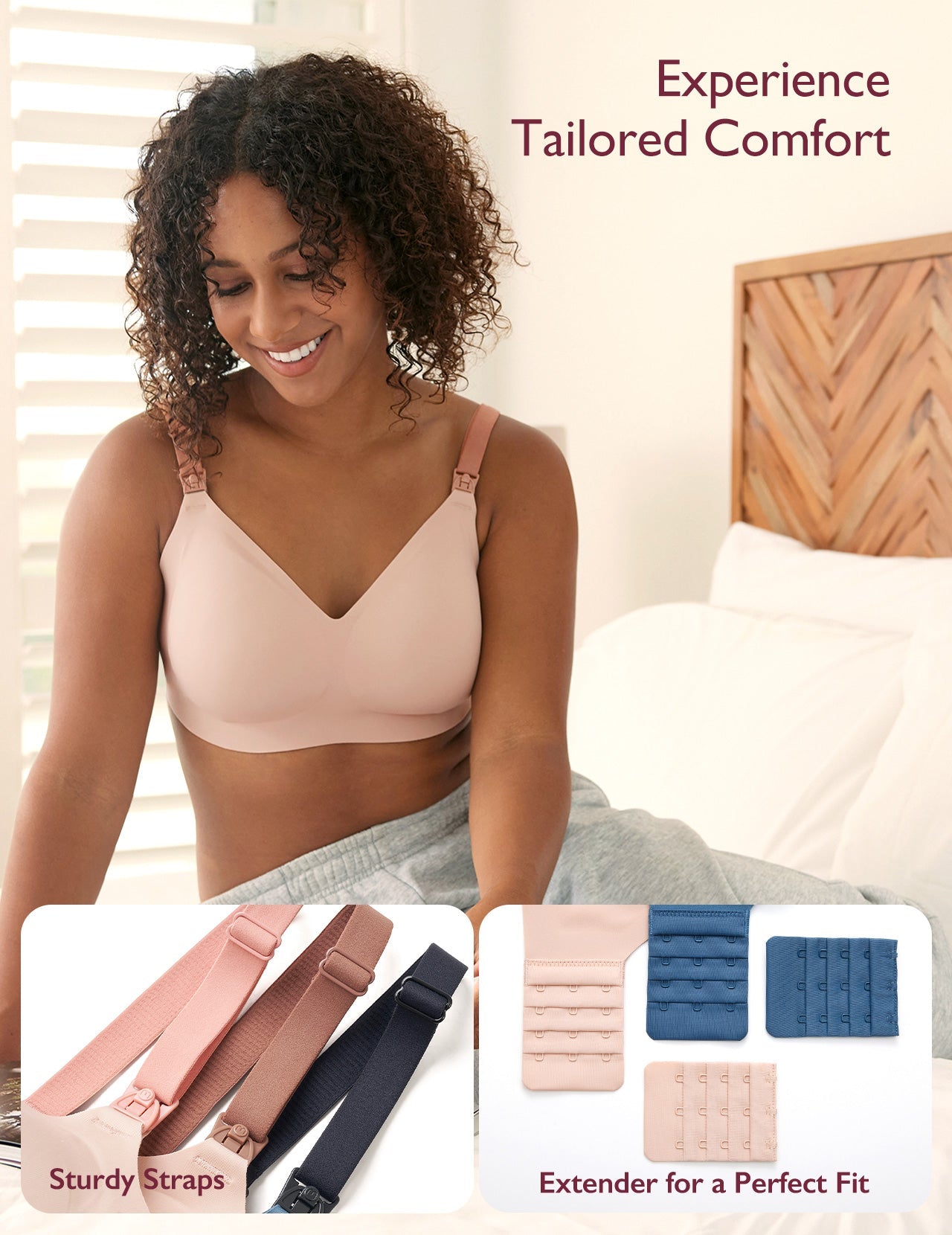 Stylish - V Jelly Strip Lift Soutien-gorge d'allaitement