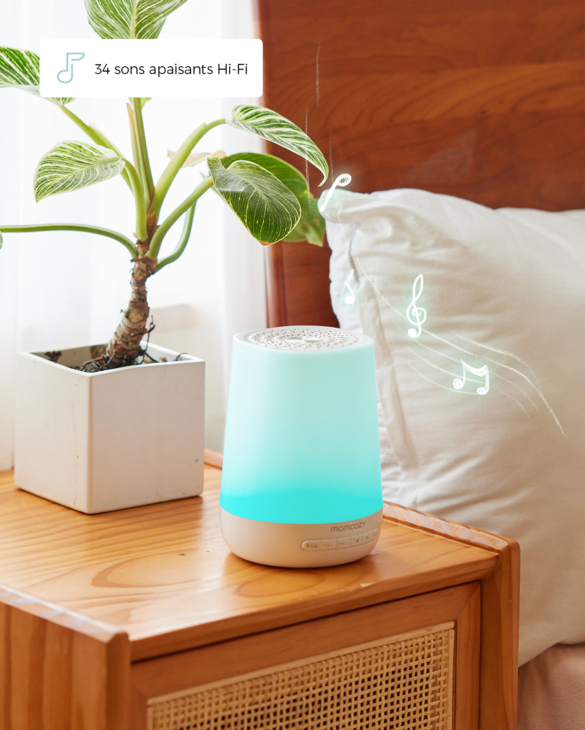Smart Baby Sound Machine - App Remote Control