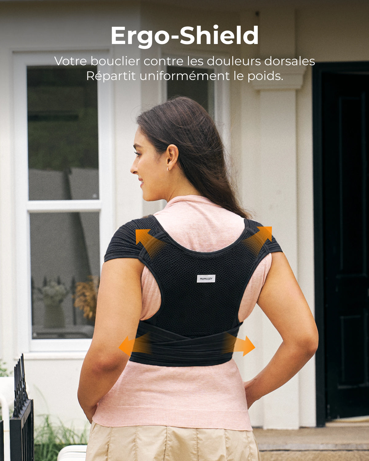 Porte-bébé Momcozy SnapLite Cooling Mesh Wrap