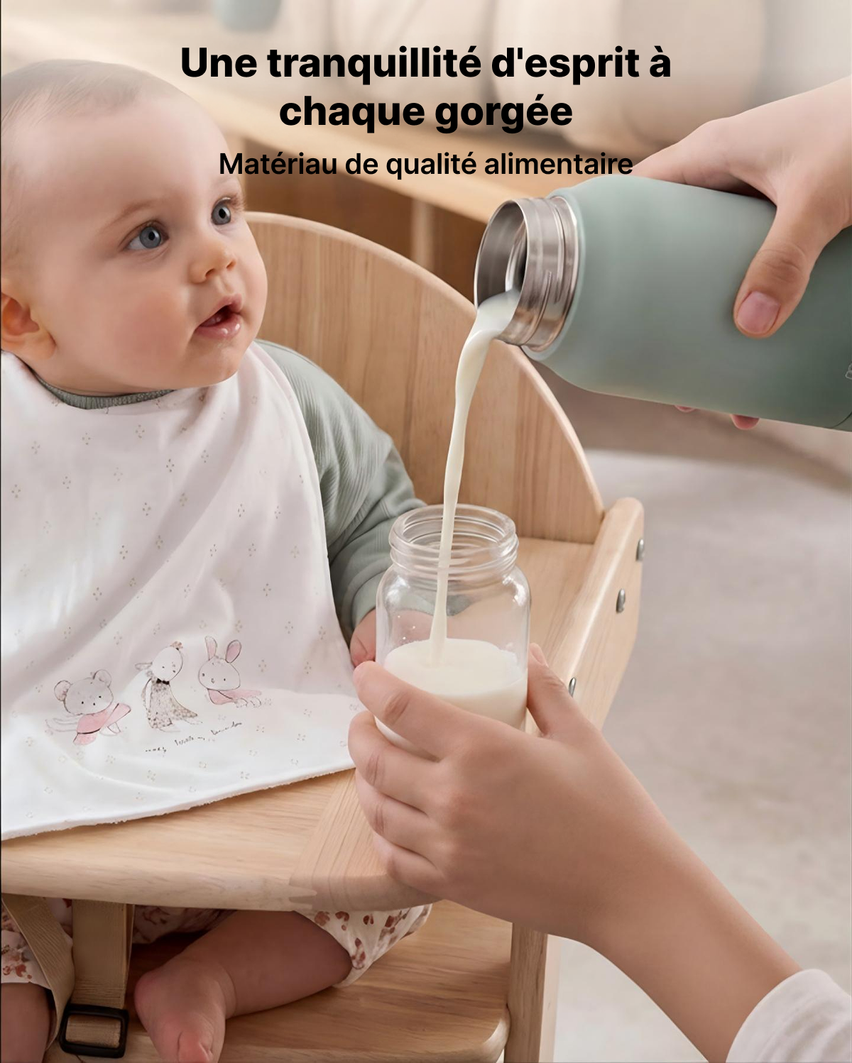 Pack Nomade : Chauffe-biberon Portable + Glacière à lait 650 ml